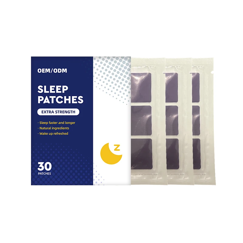 Blank Transdermal Patch Eliminates Jet Lag Melatonin Sleeping Stickers Private Label Good Sleep Patch To Improves Insomnia