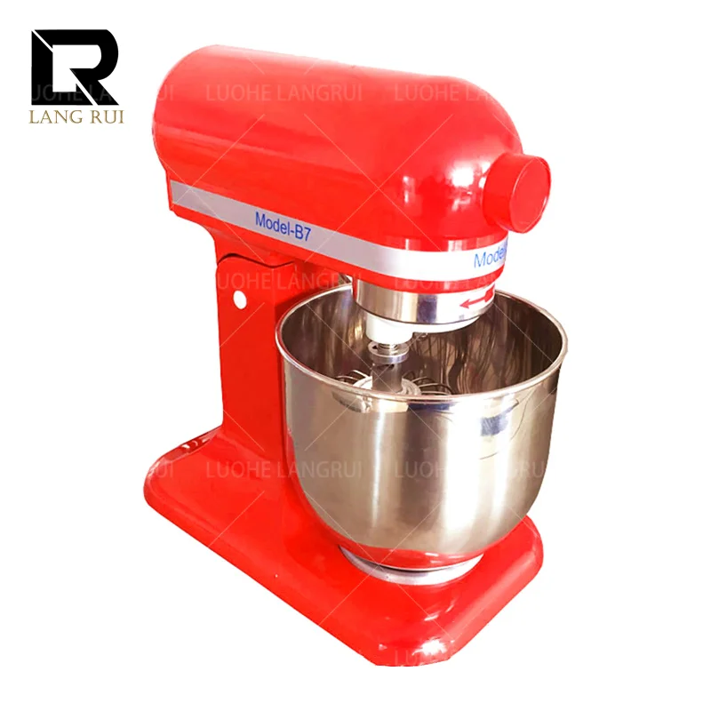 High Quality Home Bakery Equipment 7 Liter Cake Planetary Mixer Bakery Machines Commercial Kitchen Cream Stand Food Mixers