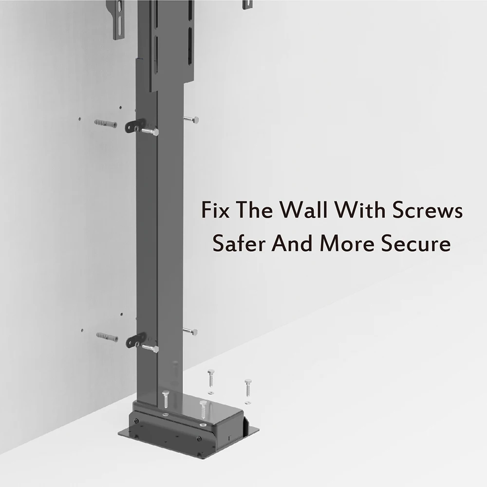 Charmount Compact Electric Auto Motorised Tv Lift Stand With Remote Control