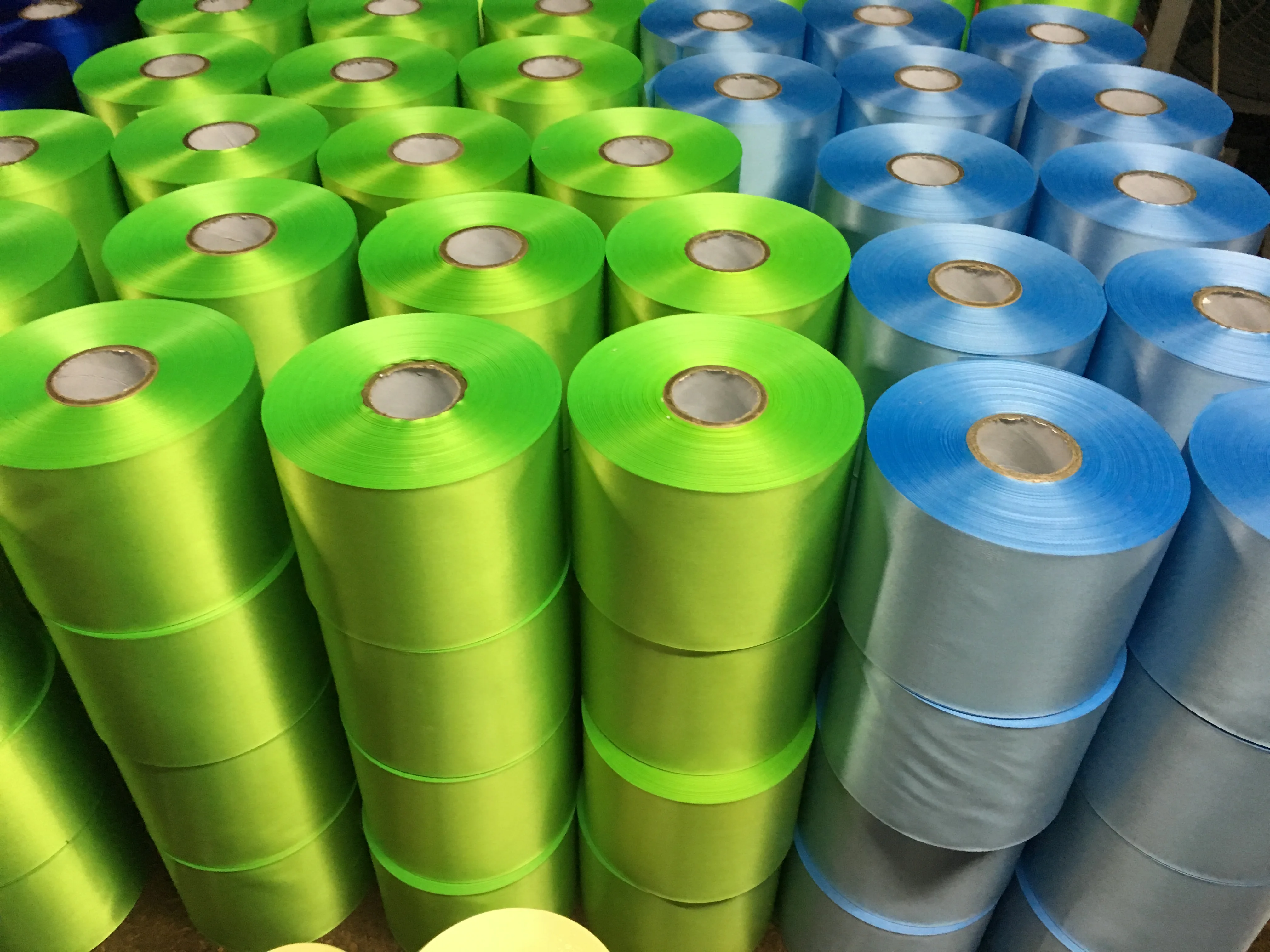 Factory outlet printed satin ribbon rolls for garment shoes toy labels