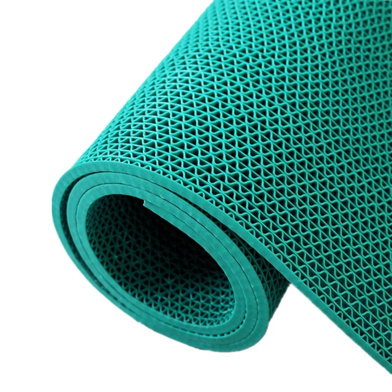 High quality low price Chinese factory anti slip waterproof Plastic Floor PVC S PVC Z mat roll