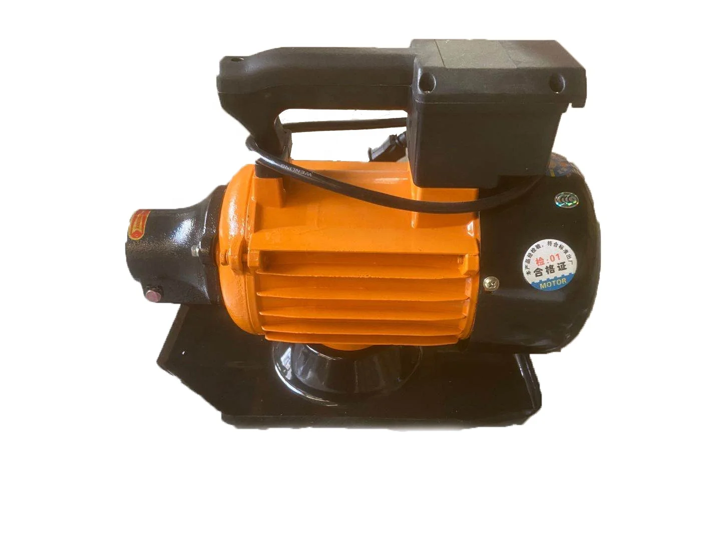 0.8KW Mini Electric Handheld Portable Plug In Type Concrete Vibrator Motor