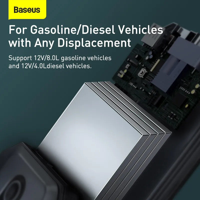 Baseu.s Emergency High Power 12V 2000A Start 20000mAh Peak Super Energy Car Jump Starter