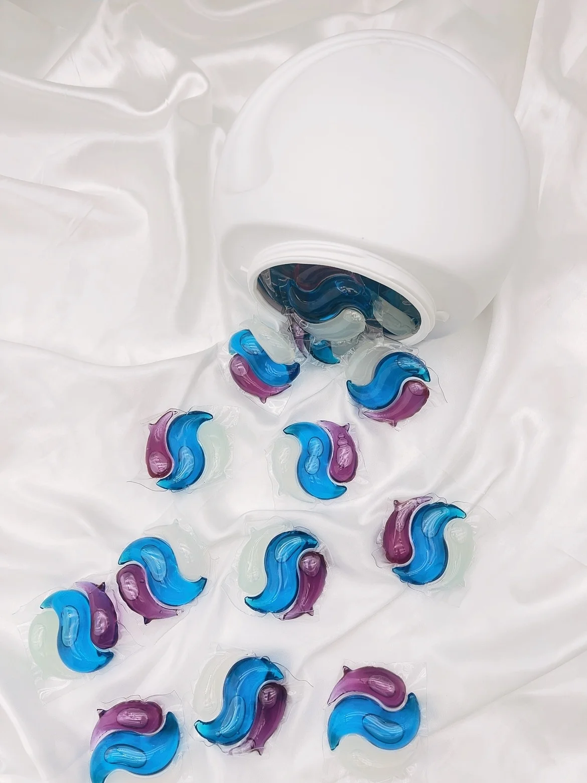 All-in-1 PODS Washing Liquid Laundry Detergent Tablets Capsules Original Brilliant Cleaning