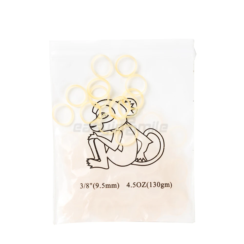 EasyinsmileFlexiBands: Dental Latex Ligature Rings for Orthodontic Use