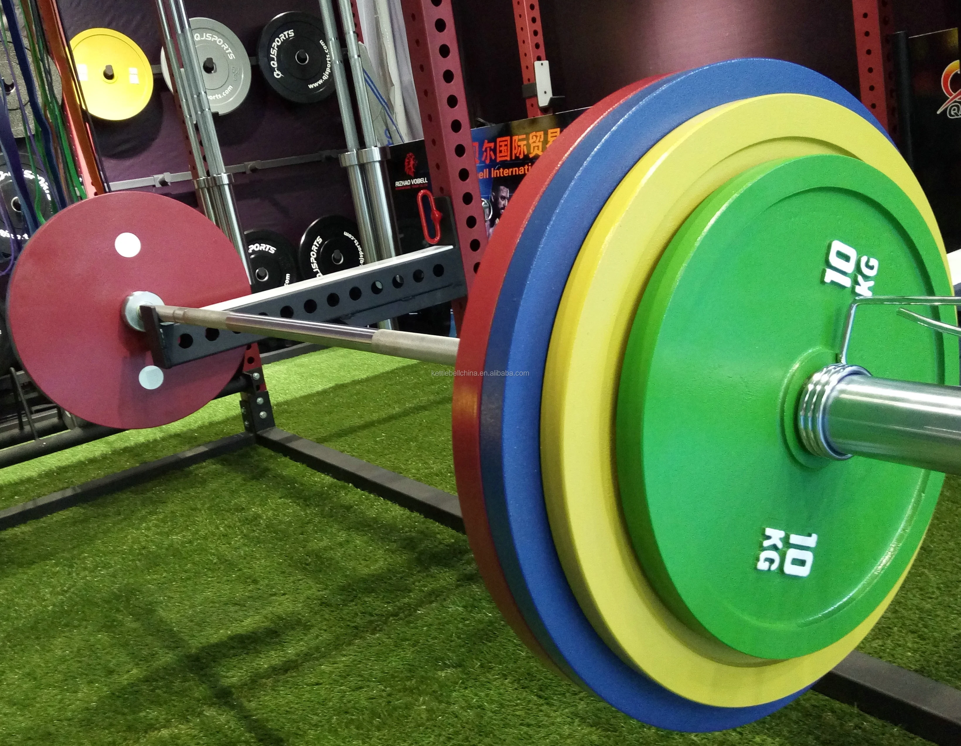 Calibrated Steel Plate free weights for training gym equipment weight plates Powerlifting Plates