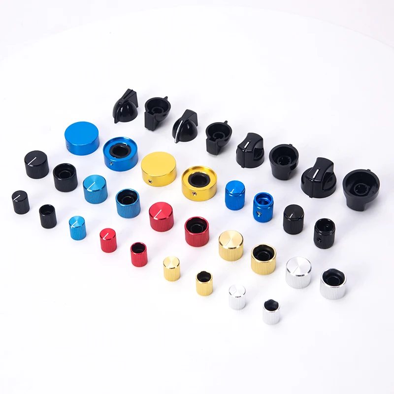 Sale aluminum knob potentiometer support custom aluminum switch knob aluminum volume knob audio