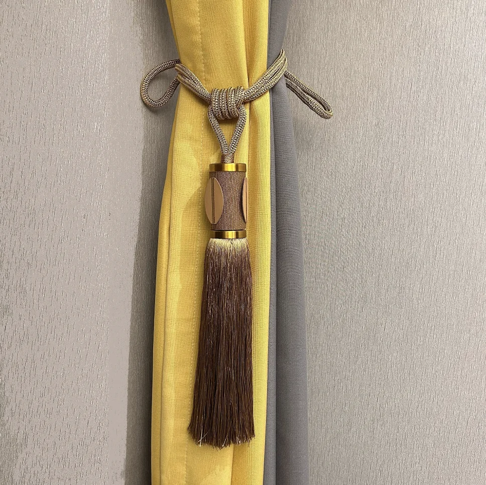 Home decoration big tassel holdback Luxury style for curtain buckle Easy Installation