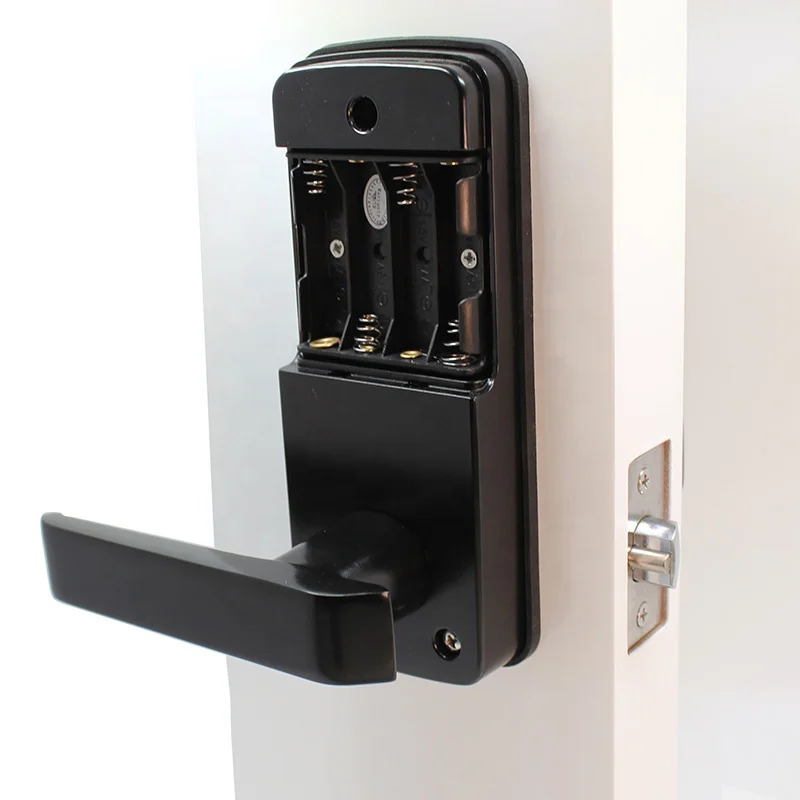 Electronic Remote Control Password App Card Hidden Key Latch Smart Digital Front Door Lock