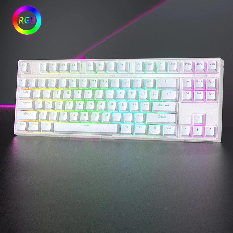 backlit gamers transparent rgb retro macro switches switch tablet rainbow for win ios gaming switches pc mechanical keyboard