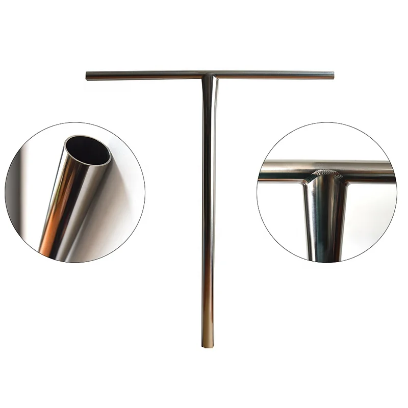 Ultralight T shape Gr9 scooter handle bar adult titanium stunt pro rider titanium scooter bars