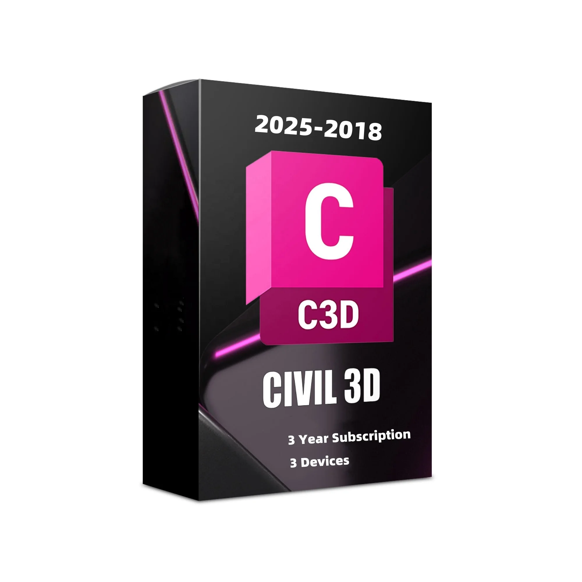 Онлайн лицензия на программное обеспечение Civil 3D 3-летняя 2024 подписка licencia подлинное лицензионное программное обеспечение для бизнеса empresarial logiciel