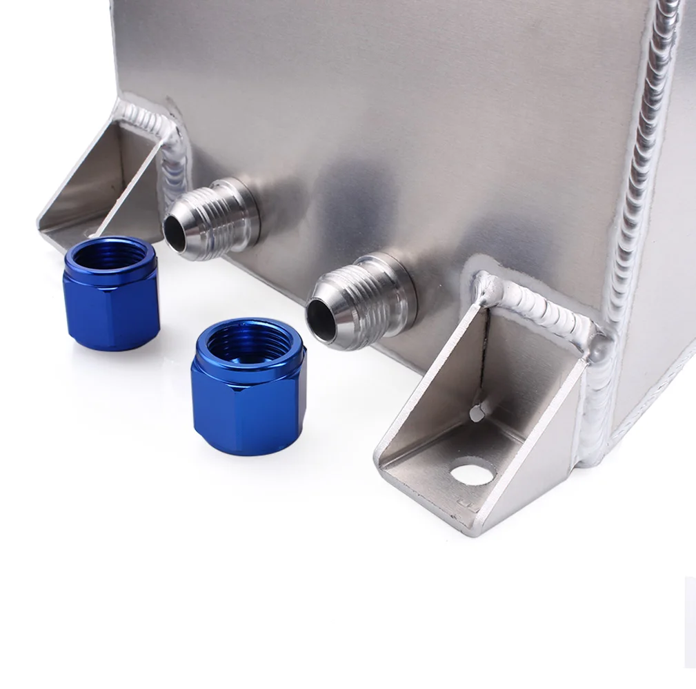 2.5 Gallon 10L Aluminum Race Drift Fuel Cell Tank Fuel Surge Tank With Sender