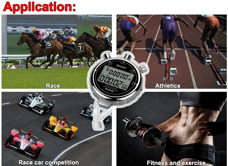 Hot Selling High quality custom Stop Watch logo Digital Metal cheap stopwatch timer