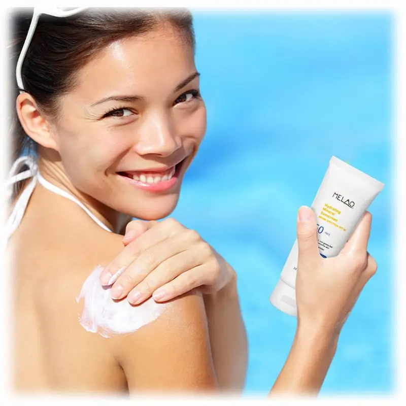 OEM/ODM частная торговая марка солнцезащитный крем SPF50 +/PA +++ блок Защита от солнца натуральный отбеливающий Водонепроницаемый лосьон