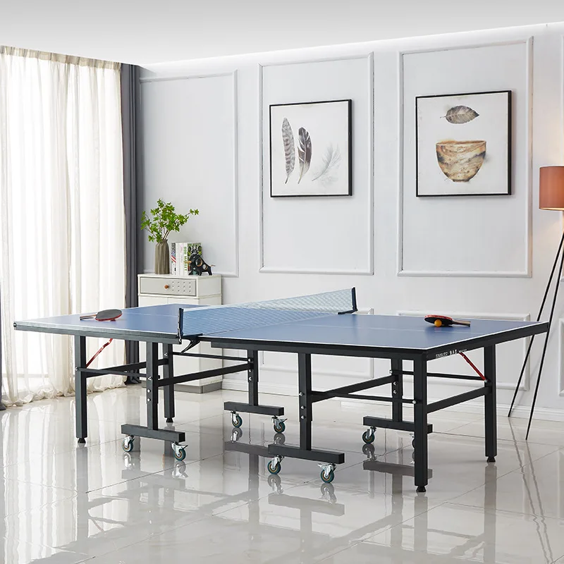 High Quality Foldable Portable Modern Waterproof Outdoor Tennis  Ping Pong Table With Moving Wheels