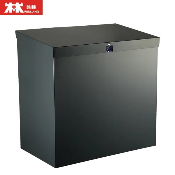 Outdoor Waterproof  big size metal Parcel box galvanized steel parcel box
