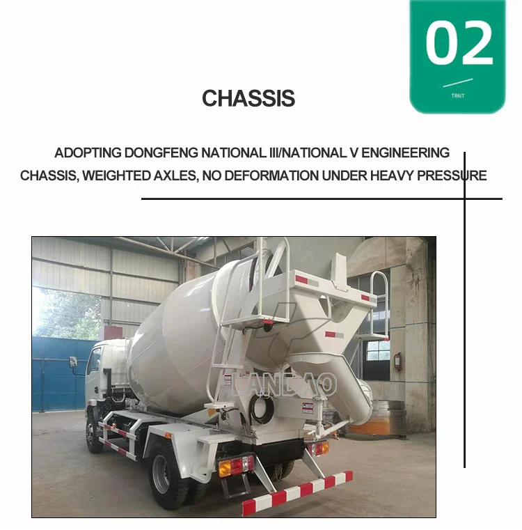Hot Sale Mobile Tricycle Transit Beton Mini Truck Concrete Mixer