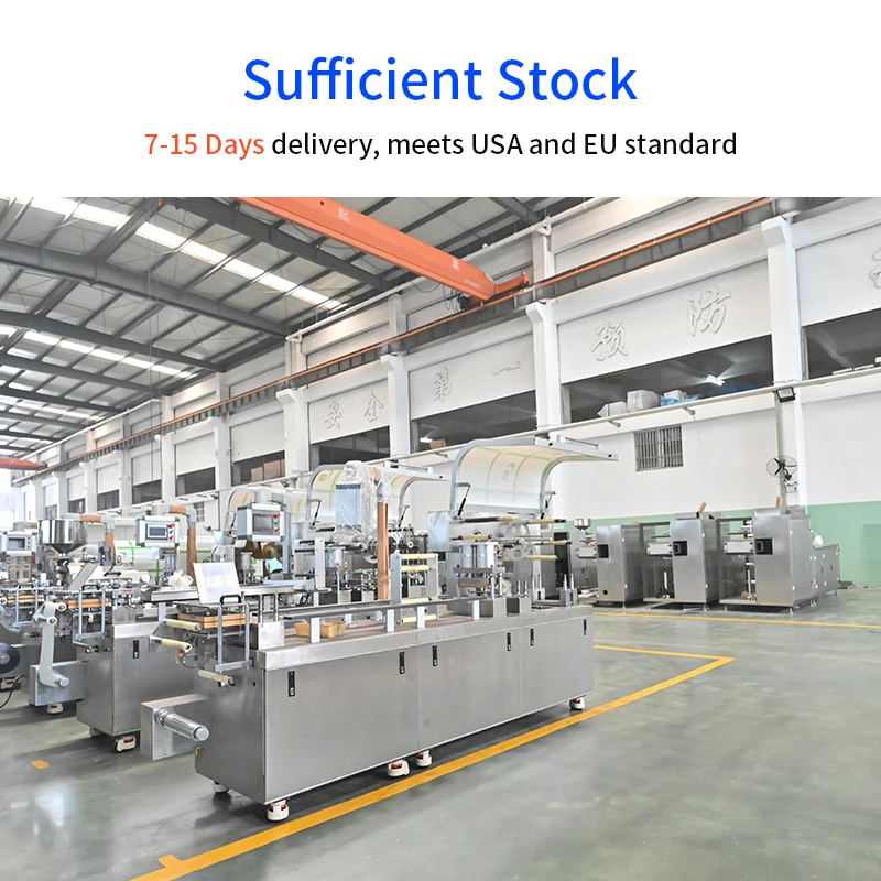 High Quality Servo Traction Blistering Machine Blister Capsule Packing Machine for Tablet