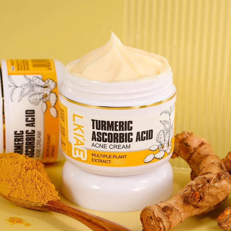 Ailke Cleansing Chinese Face Creams Treatment Anti Acne Removing Turmeric Cream For Sensitive Skin