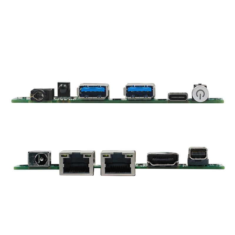 Piesia Mini Nuc Motherboard 11th I5-1135G7/I7-1165GG7 2*DDR4 64GB HDMI2.0 4K 2*LAN Industrial Motherboard for Robot Control