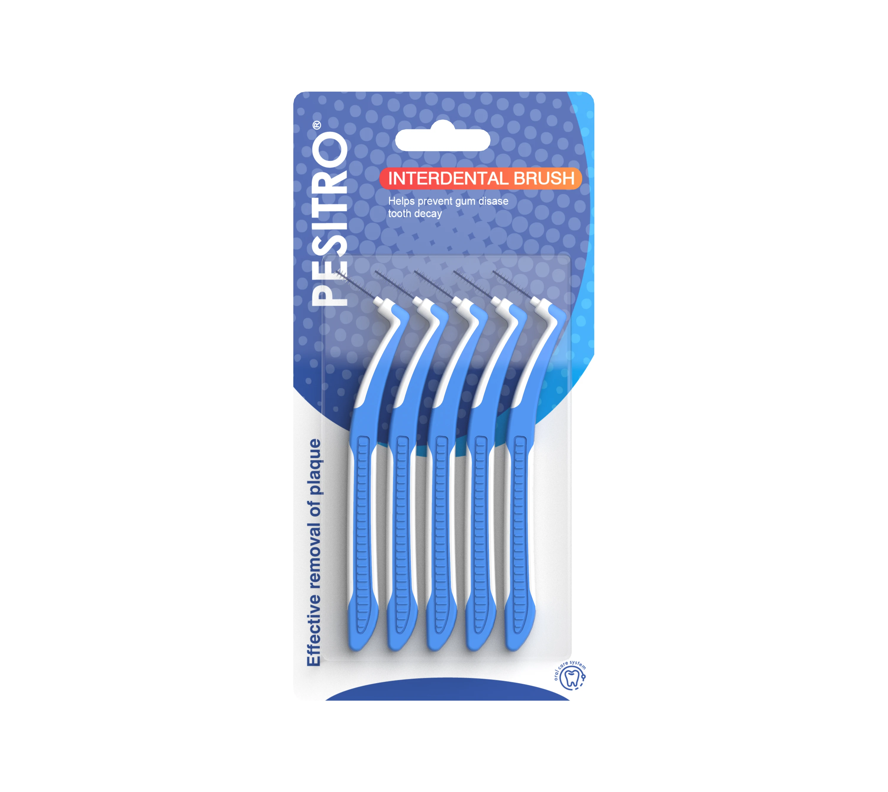 Manufacturer L Shape Style Interdental Brush with Custom logo
