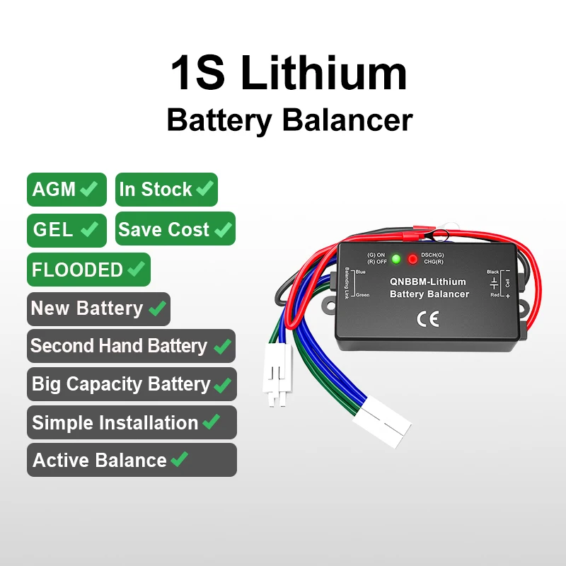 Deligreen 4S 12V 8S 24V 16S 48V Lithium Battery Active Equalizer Balancer For LiFePO4 Battery