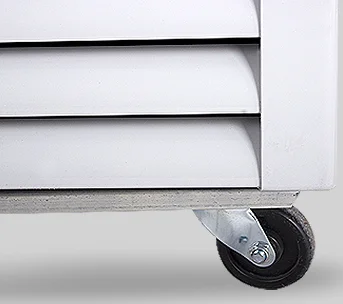 2-Glass Door Refrigerator Upright Fridge with fan