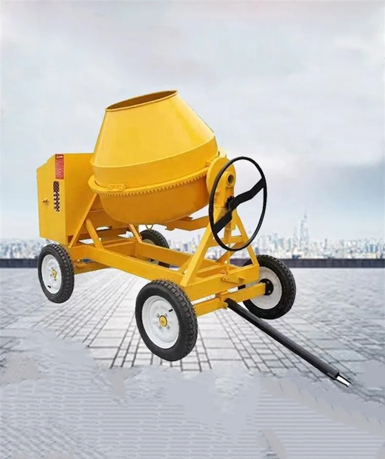 New type Concrete Mixer Machine Mini Portable Electric Power Concrete Cement Mixer Machine For Sale