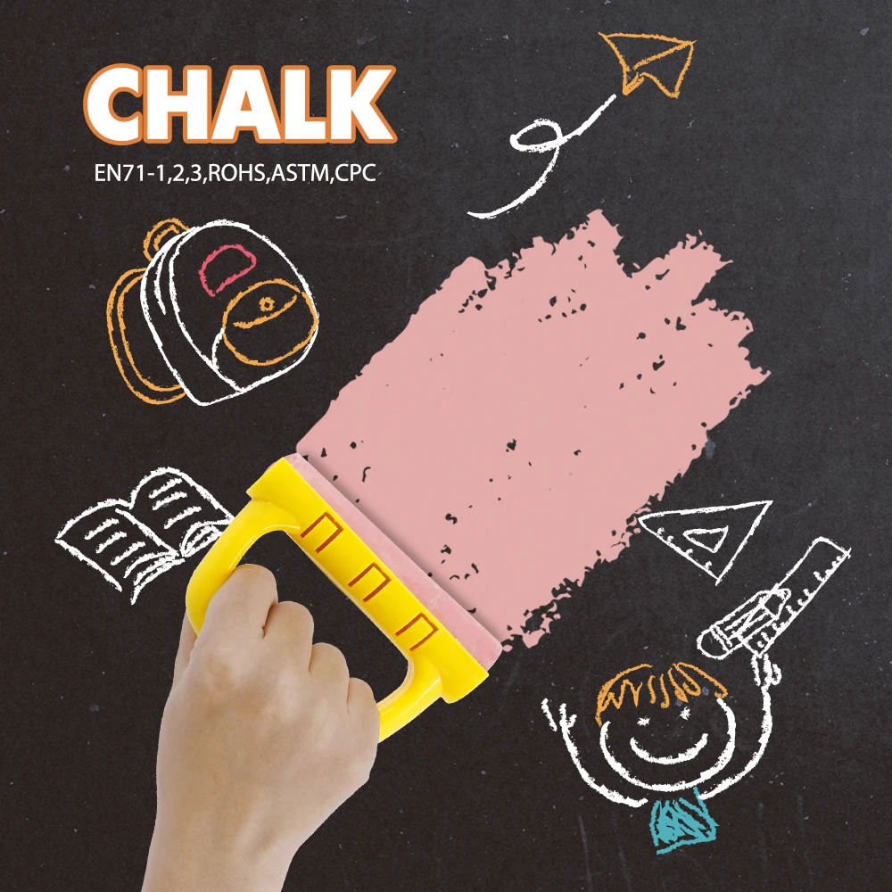 Chalk Pastel Set Graffiti Toy Art Painting Set Colorful Sidewalk Art Chalk Drawing Tool Toy Chalk Paint Toy for Boys and Girls