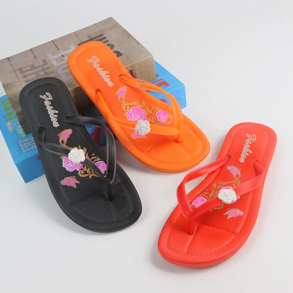 Factory Wholesale Luxury Brand Shoes Flip Flops Islander Slippers For Women