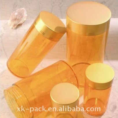 95ml 150ml medical pill bottle with aluminum lid plastic bottles jar with lid