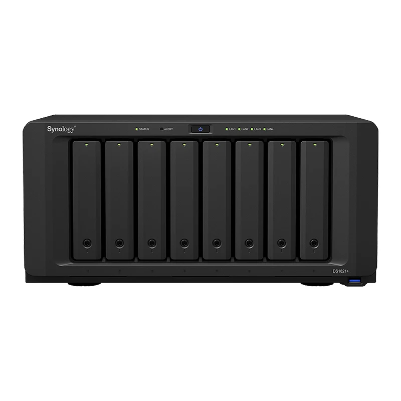 Synology DS1821+ four-core 8-disk NAS network storage server File server data backup