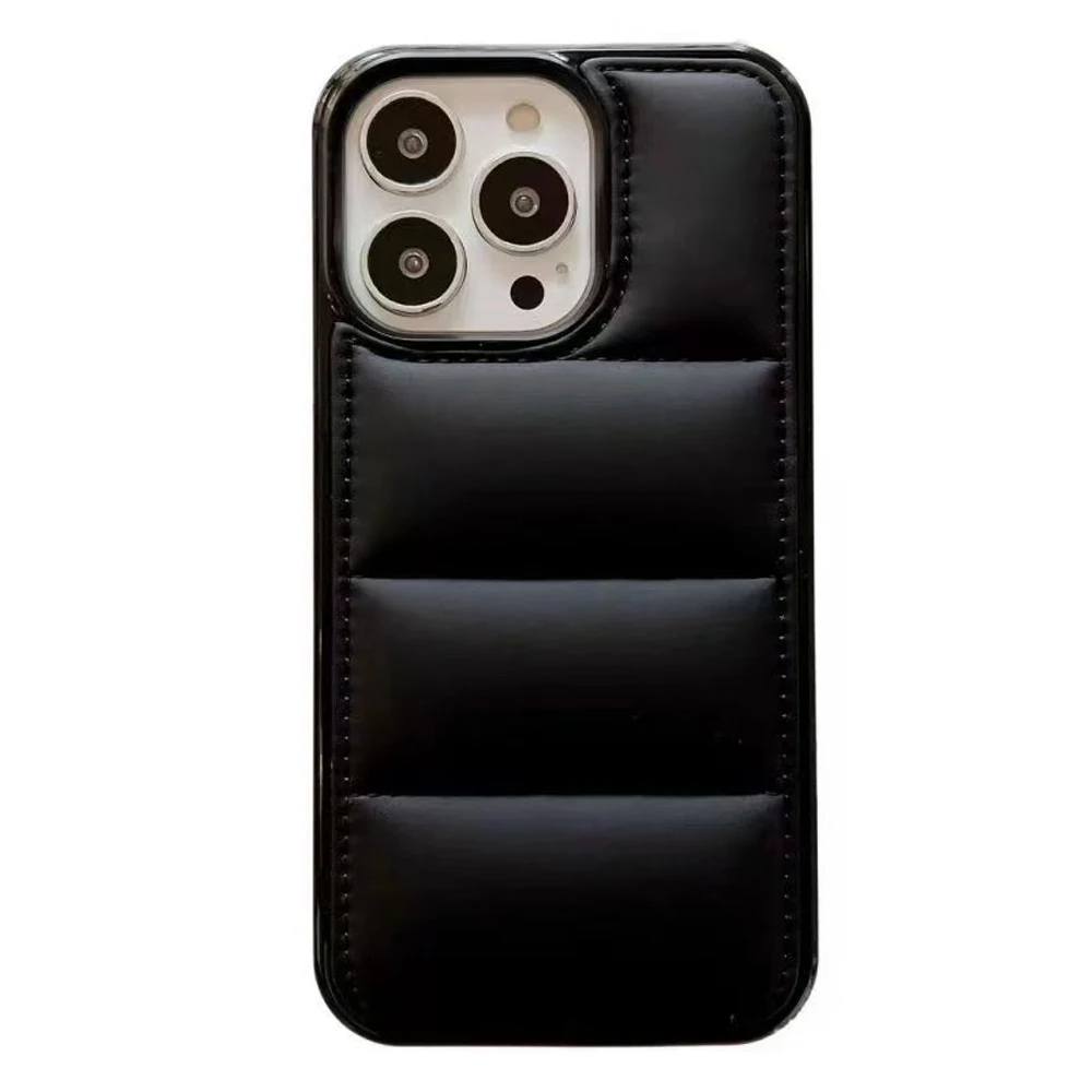 Puffer funda armor case For 6 7 8 Plus SE 2022 Shockproof TPU PC new design back covers For iPhone 13 Pro Max