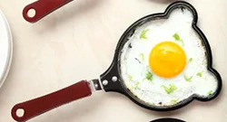 Завтрак устройство для жарки яиц Мини антипригарным в форме сердца Фрайер Пан