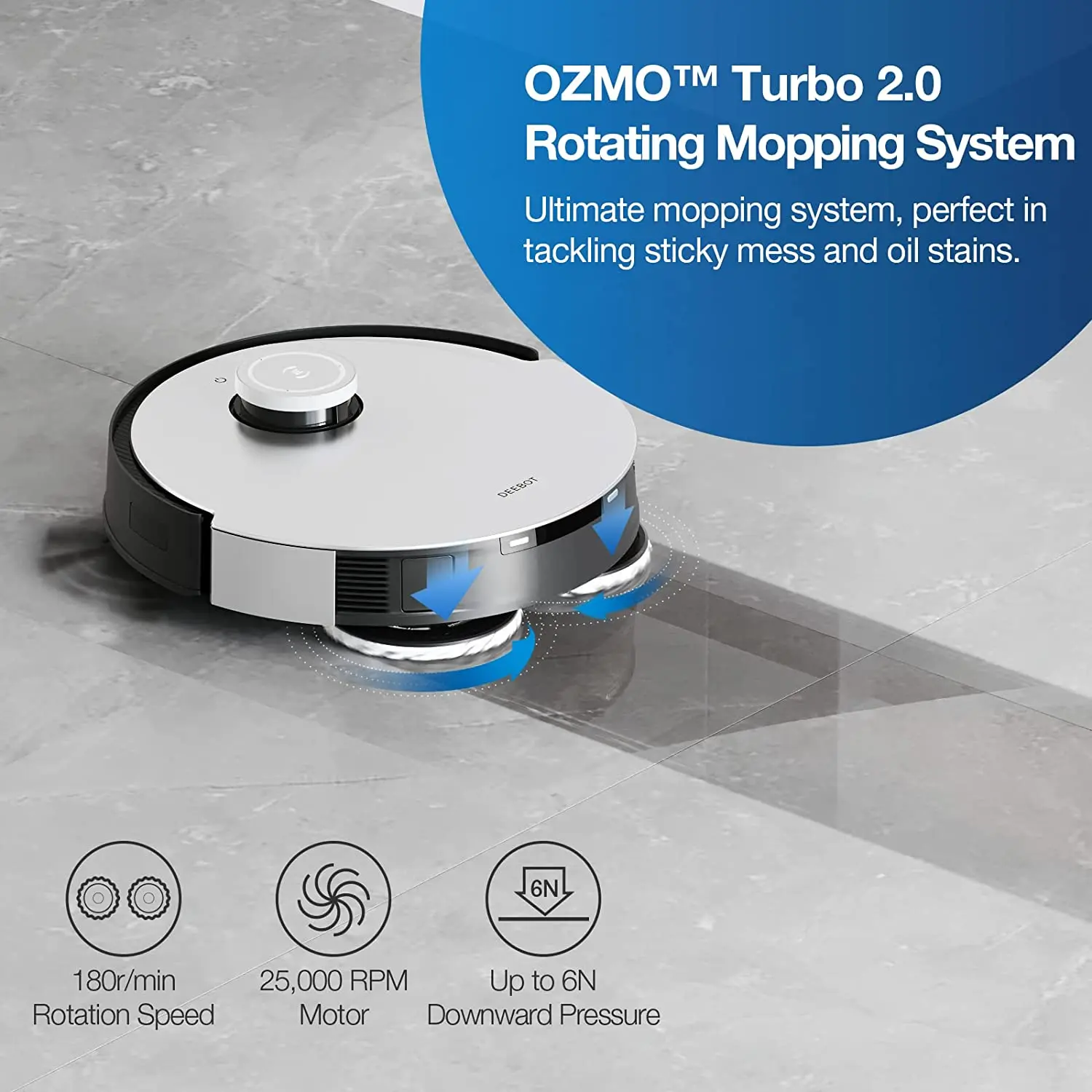 ECOVACS DEEBOT X1 OMNI Robot Vacuums