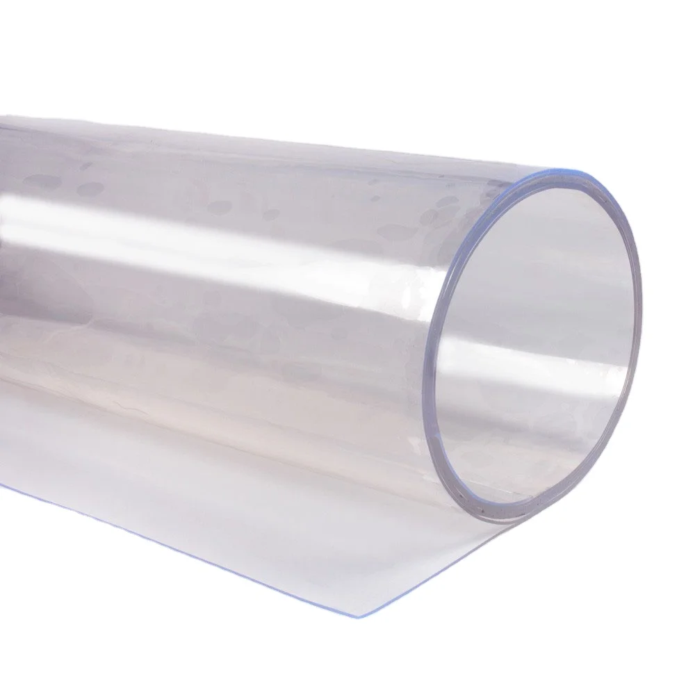 Sufficient production capacity 700 micron pvc film pvc plastic film transparent sheet for raincoat