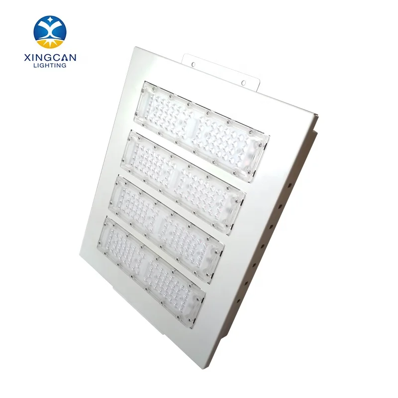 Petrol station aluminium IP65 Waterproof outdoor 50w 100w 150w 200w LED Recessed Canopy Gas
