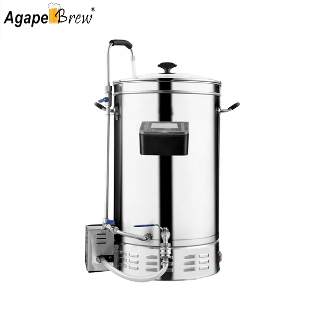  Домашняя Пивоваренная машина 35L система mash tun с автоматическим