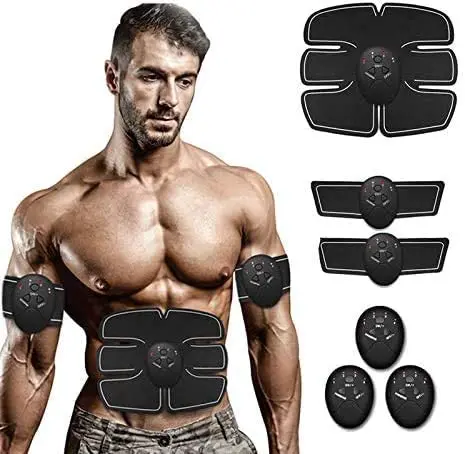 Home use EMS full body trainer fitness muscle stimulator smart abdominal muscle trainer ABS simulator muscles trainer six