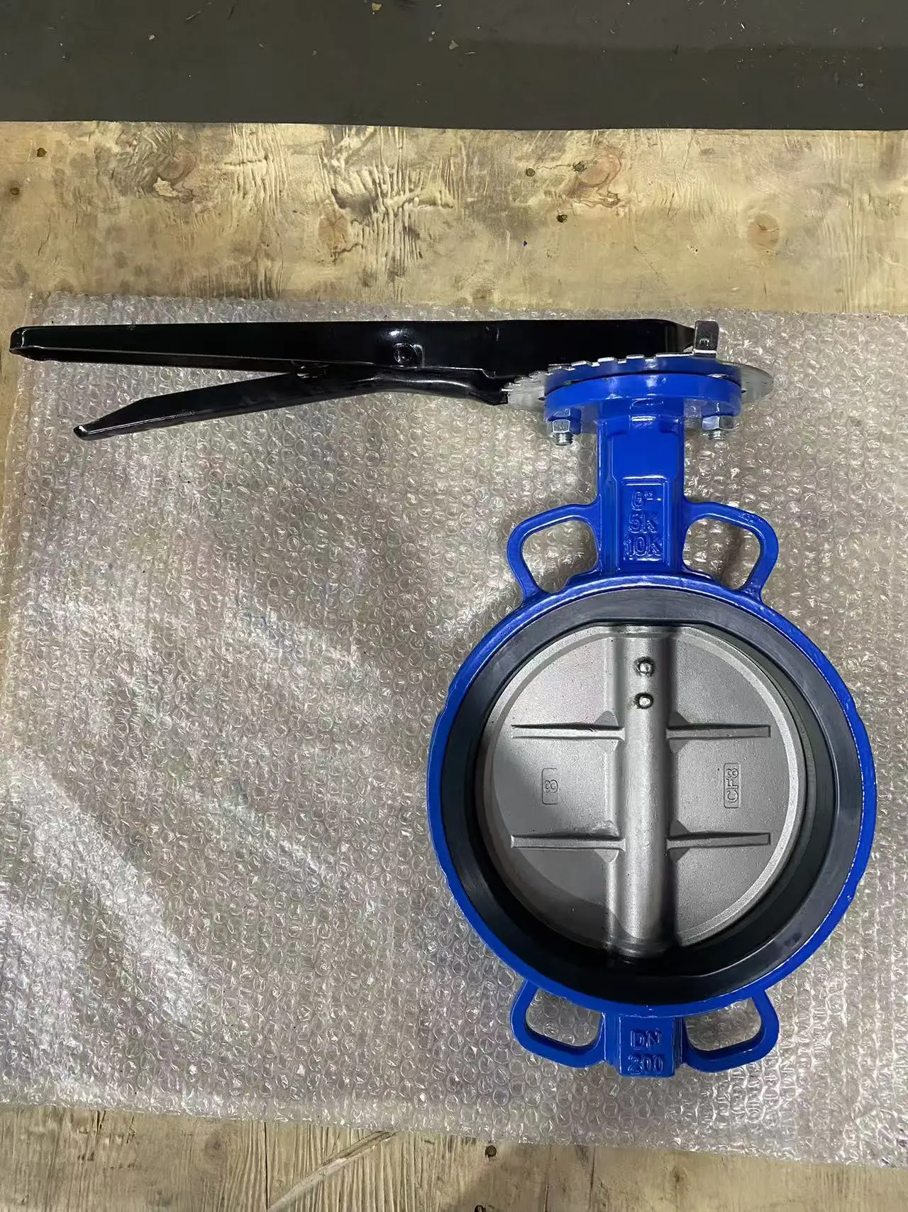 Two-Way DISC Butterfly Valve Vertical Plate Design Ductile Iron Stainless Steel Handle Manual Power Water Control General