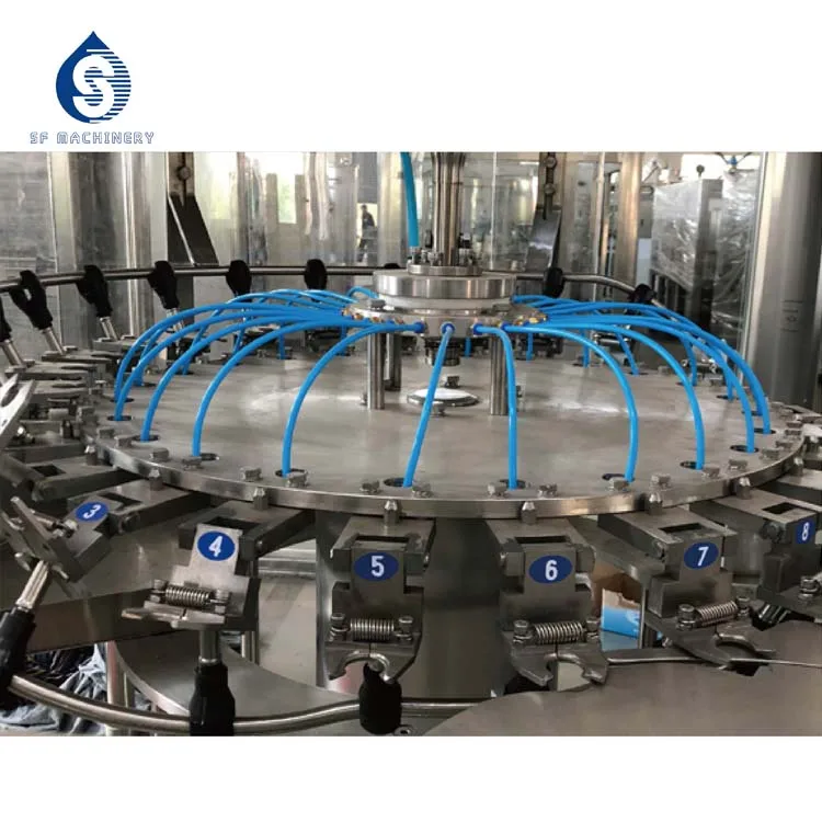 Rotary oil filling machine for cooking oil