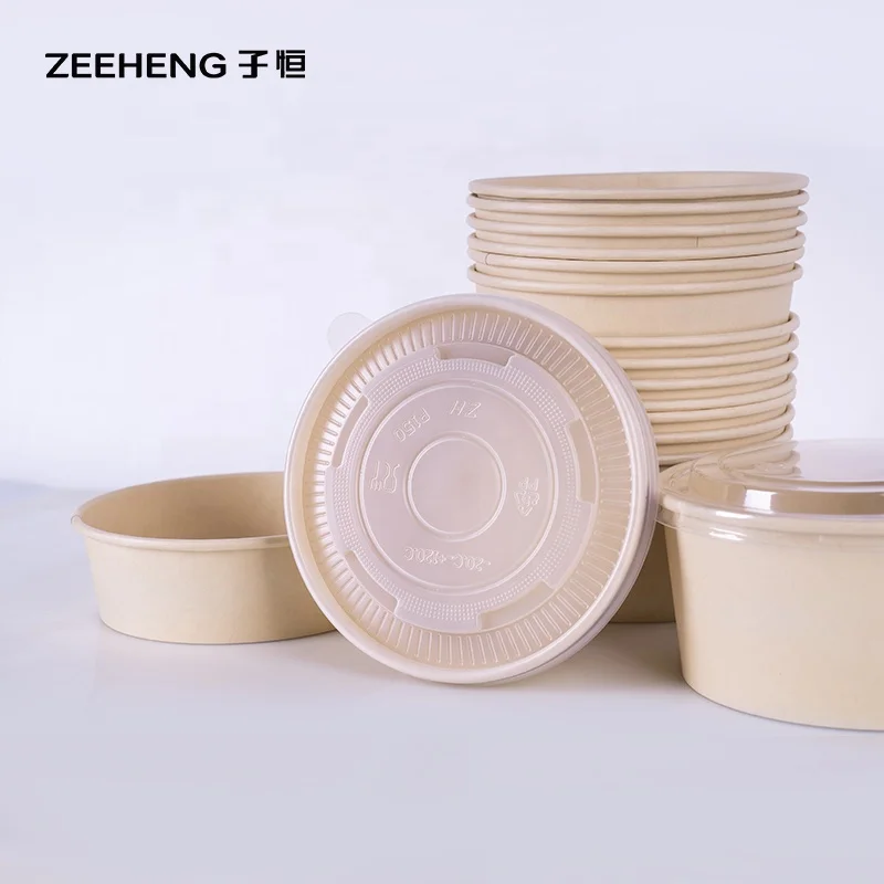 Factory sale disposable bamboo rice bowl sushi paper bowl