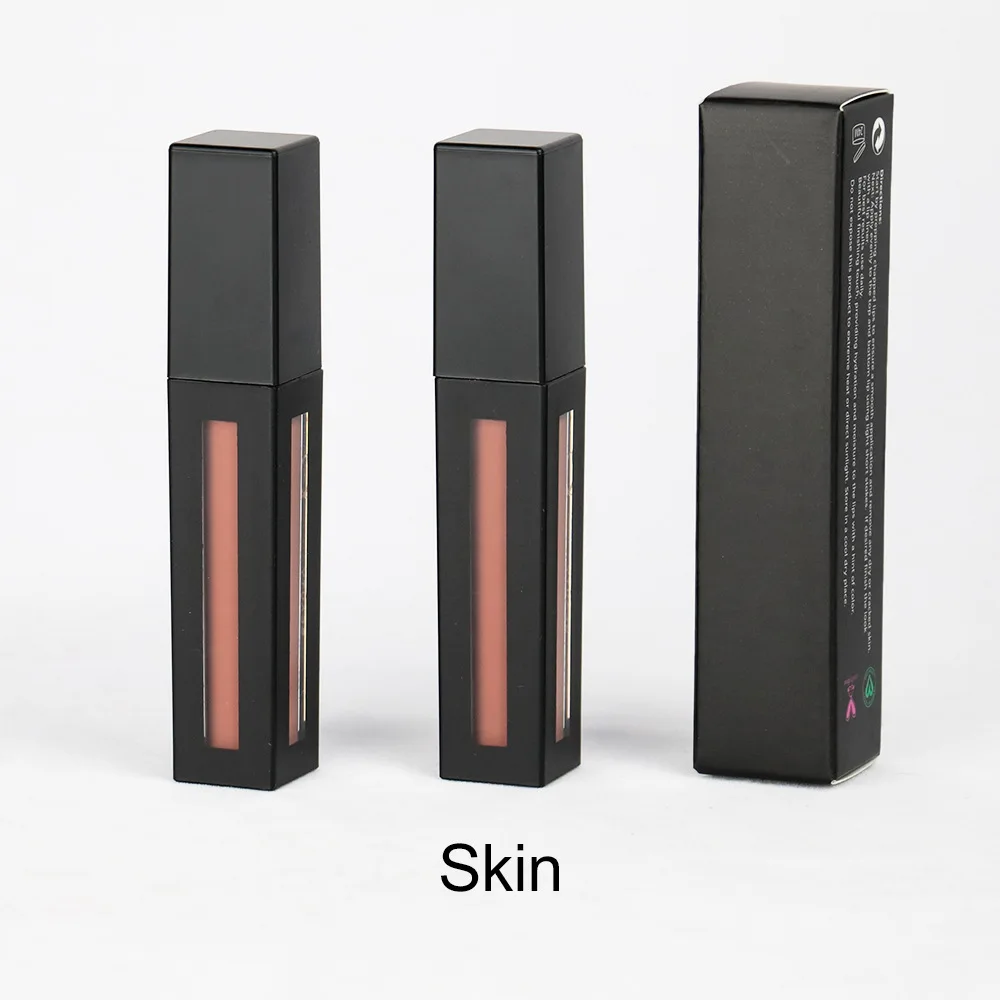 Vegan Cruelty Free Waterproof Kissproof Matte Liquid Lipstick Custom Red Matte Your Logo Lipstick