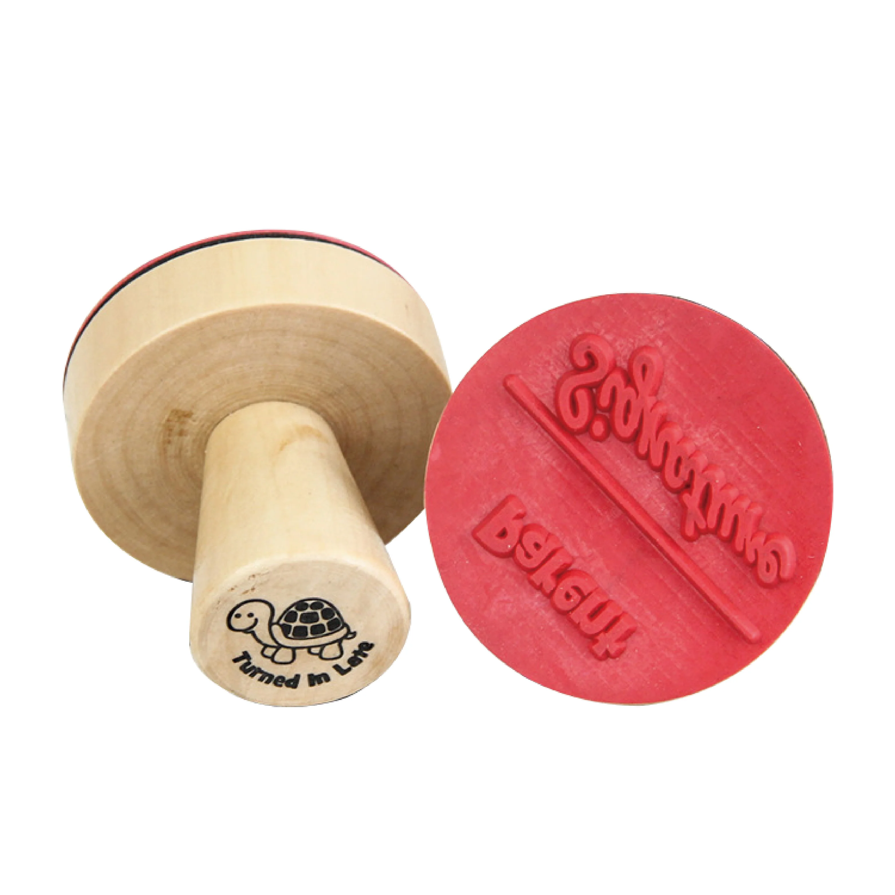 Factory Price Manufacturer Supplier Wooden Stamps Customized Pattern Design Wooden Rubber Stamps/