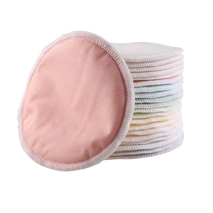 
Washable Breast Pads Leak Proof Microfiber Reusable Cotton Nursing Pads Super Absorbent Breastfeeding Pads 