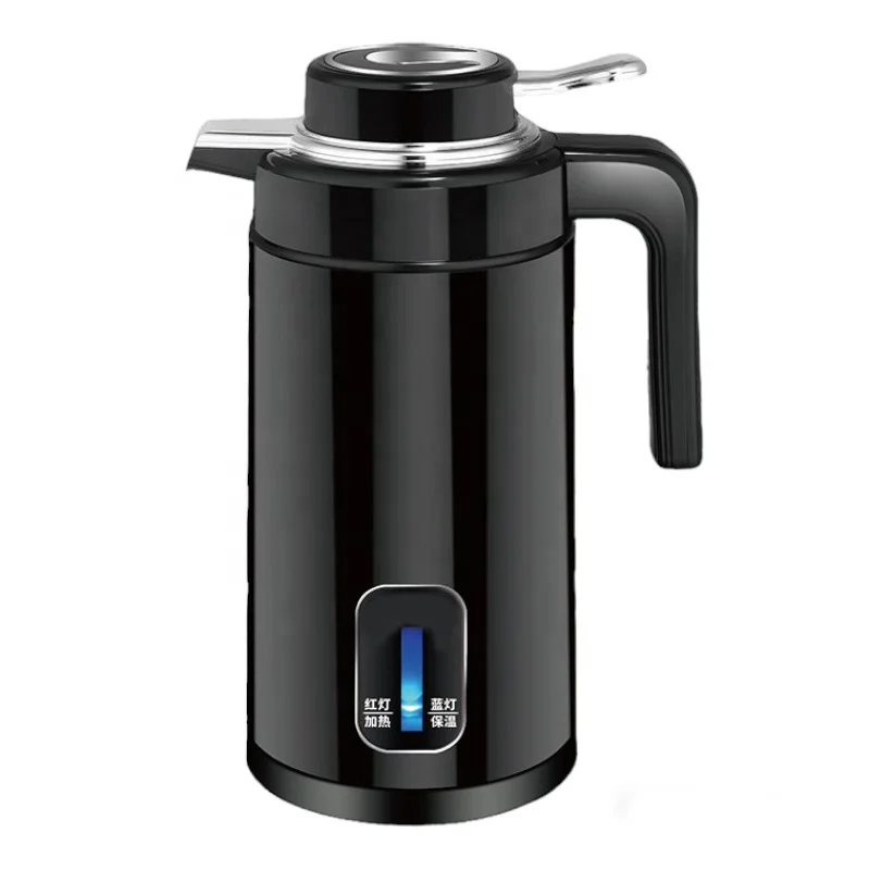 Stainless Steel Electric Kettle Double Anti-Ironing Kettle Electric Water Kettle LED Indicator Electric Bottle Heaters