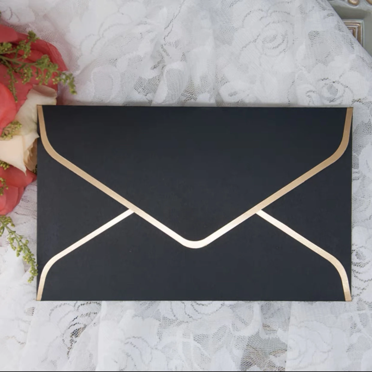 Luxury Small Card Gift Letter Mailing Security Cash Money Planner Paper Envelopes Packaging For Sale