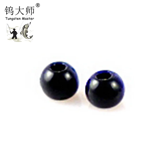 Tungsten Fishing beads supplier fly tying anodized counter sunk beads