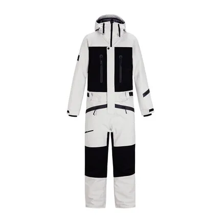 OEM unisex One Piece Insulated Ski Outfit Ski Suit Skiing Overall Outdoor snow sports Jumpsuit Elastic Wear Snowboard suits